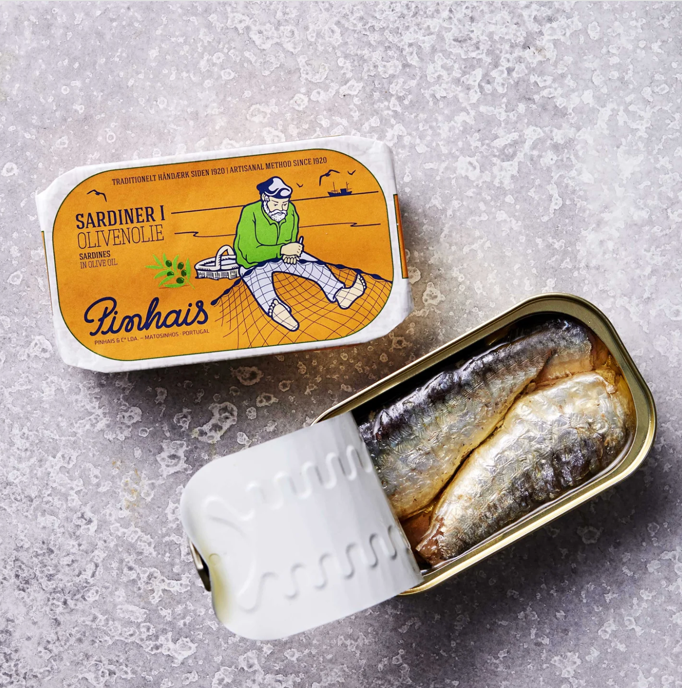 Sardiner i olivenolie, Grøndals
