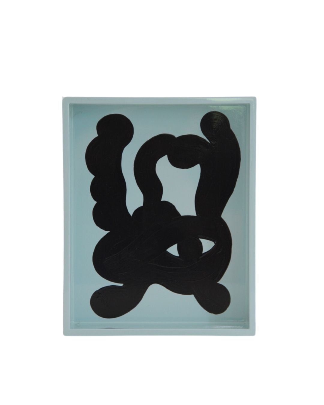 Limited Edition, Blue Tray Painted by Phuc Van Dang