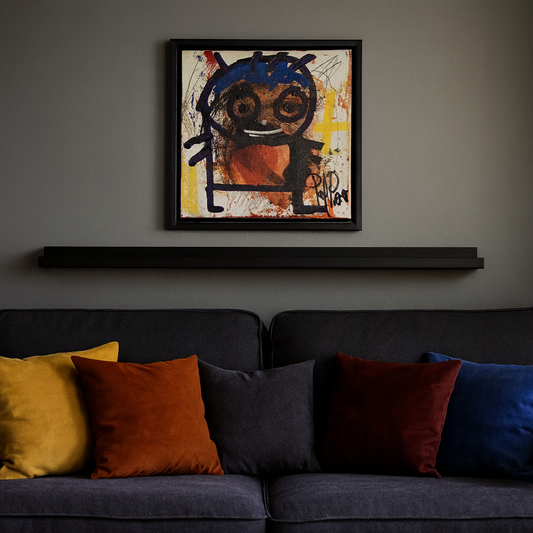 Wise Person, original maleri, multi