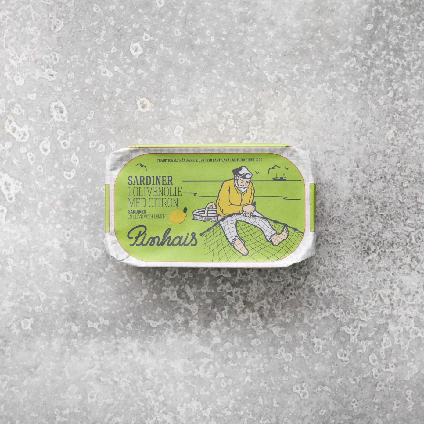 Sardiner i citron og olivenolie, Grøndals