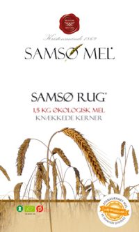 Rug knækkede kerner, Samsø Mel